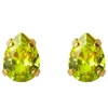 Caroline Svedbom Super Petite Drop Earrings - Gold/Citrus Green | Jewellery | Gifts