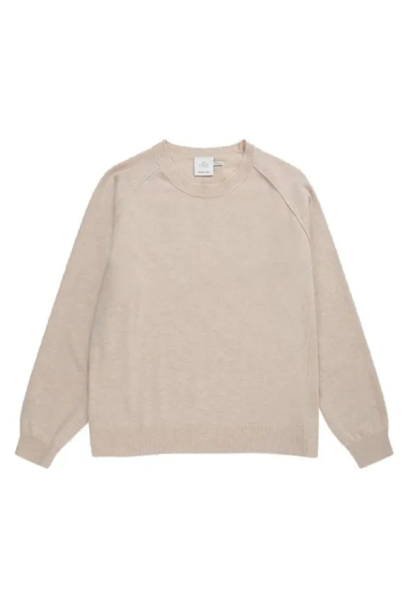 Munthe Sweetcorn Sweater - Creme | Knitwear