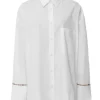 Paul Smith Swirl Detail Cotton Shirt - White | Shirts And Tops