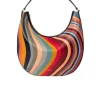 Paul Smith Swirl Print Leather Round Hobo Bag - Multicolour | Gifts | Bags And Purses