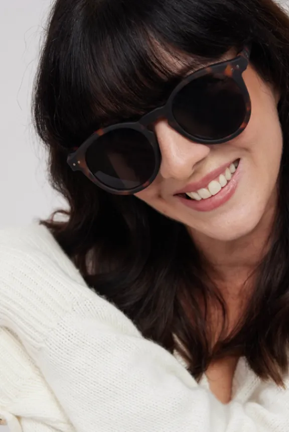 Izipizi The Oversized Trapeze Sunglasses #N - Tortoise | Glasses And Sunglasses