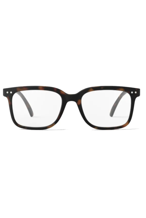 Izipizi The Rectangle Reading Glasses #L - Tortoise | Glasses And Sunglasses