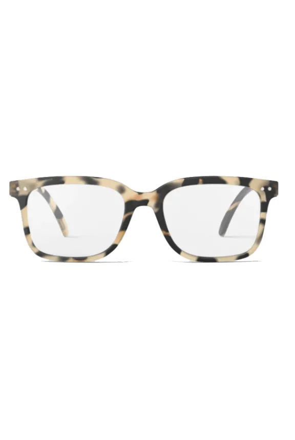 Izipizi The Rectangle Reading Glasses #L - Light Tortoise | Glasses And Sunglasses
