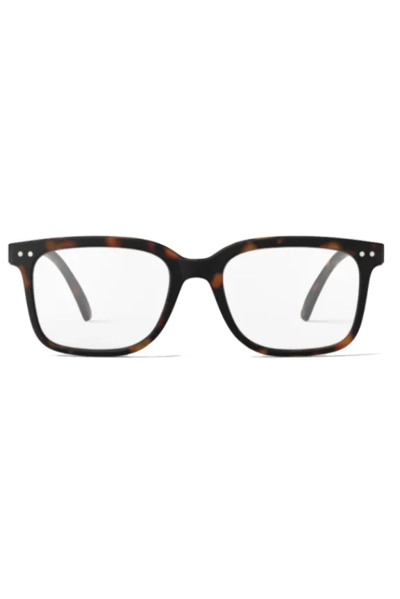 Izipizi The Rectangle Reading Glasses #L - Tortoise | Glasses And Sunglasses
