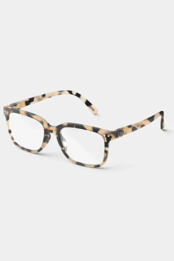 the_rectangle_reading_gla_5.webp Izipizi The Rectangle Reading Glasses #L - Light Tortoise | Glasses And Sunglasses