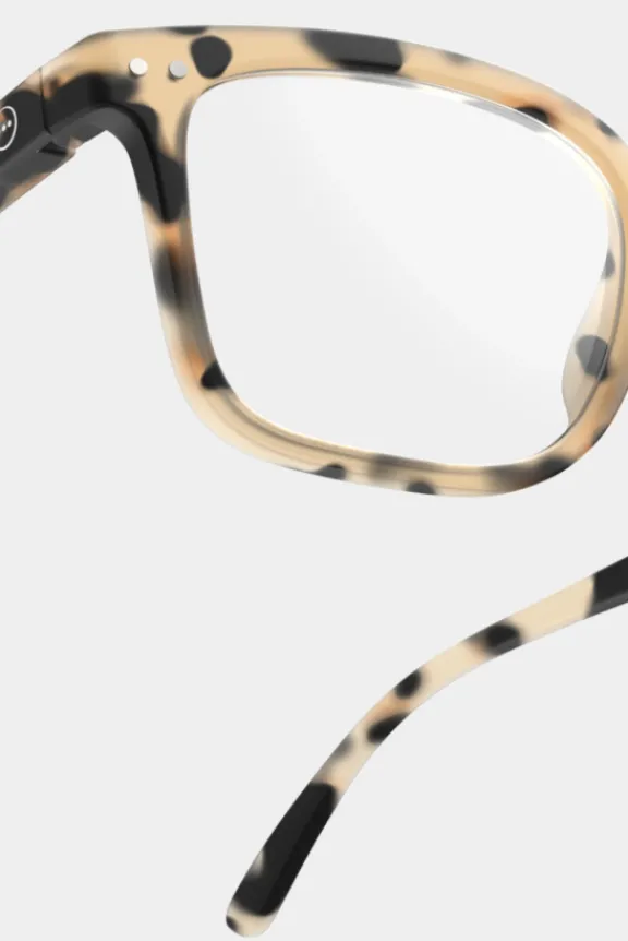 the_rectangle_reading_gla_6.webp Izipizi The Rectangle Reading Glasses #L - Light Tortoise | Glasses And Sunglasses
