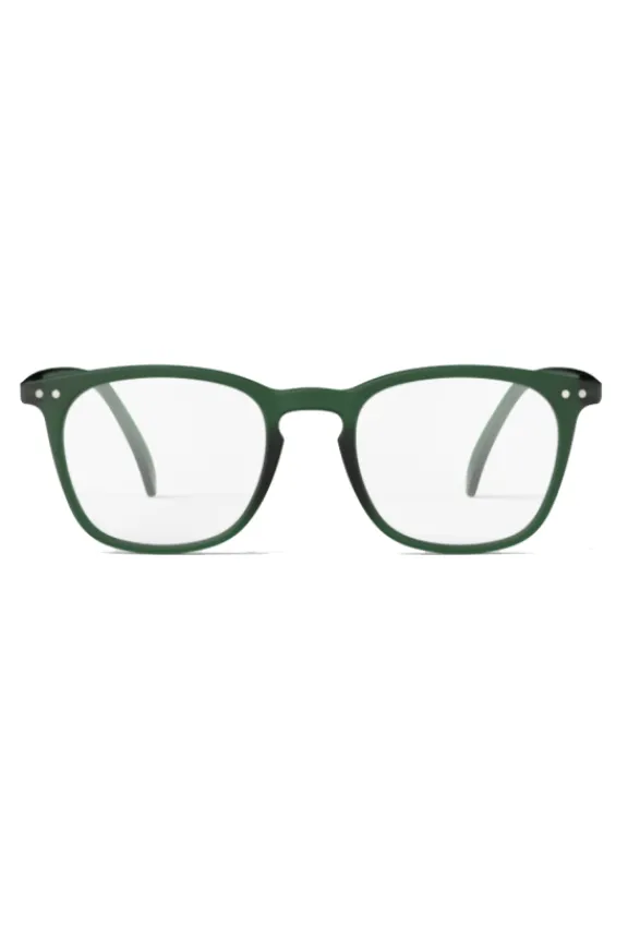 Izipizi The Trapeze Reading Glasses #E - Green | Glasses And Sunglasses