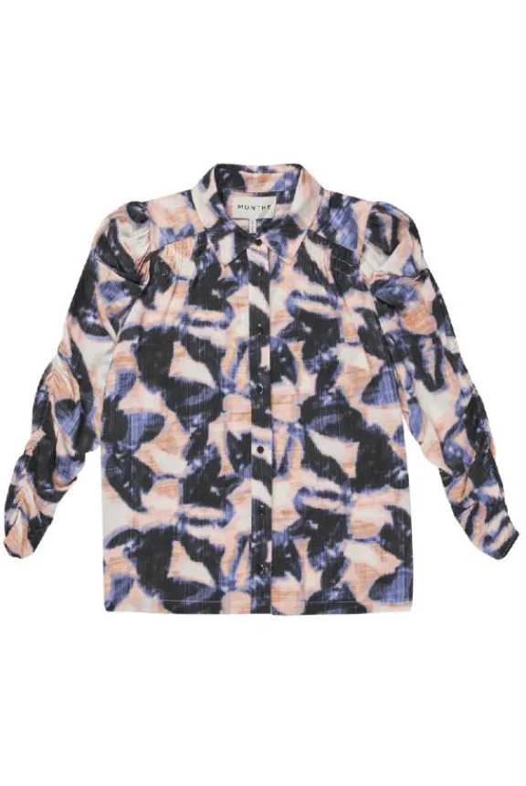 Munthe Tiella Top - Blue | Suits & Co-Ordinates | Shirts And Tops