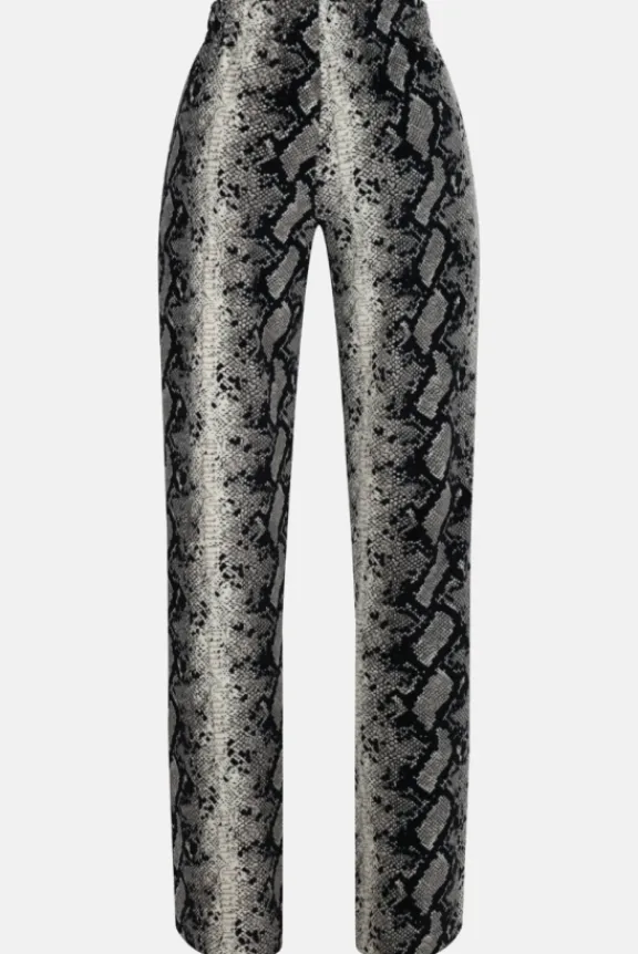 tina_classic_velour_botto_6.webp Juicy Couture Tina Classic Velour Bottoms - Beige Snake Print | Trousers And Playsuits | Suits & Co-Ordinates