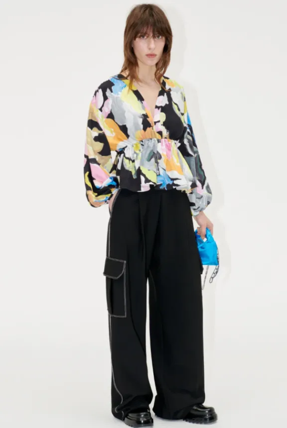 toni_top__artist_floral_2.webp Stine Goya Toni Top - Artist Floral | Shirts And Tops