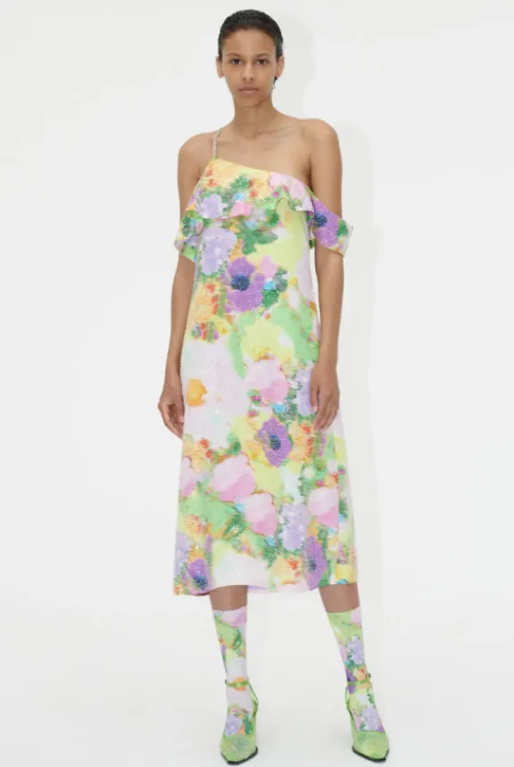 tosca_dress__faded_floral_3.webp Stine Goya Tosca Dress - Faded Floral | Dresses