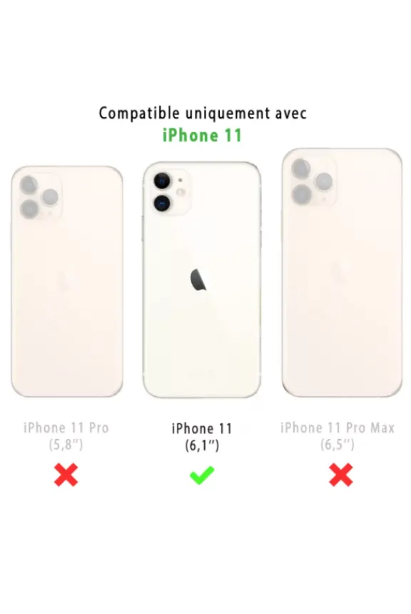 transparent_shockproof_ca_3.webp La Coque Française Transparent Shockproof Case With Silicone Rings - iPhone 11 | Phone Accessories | Gifts