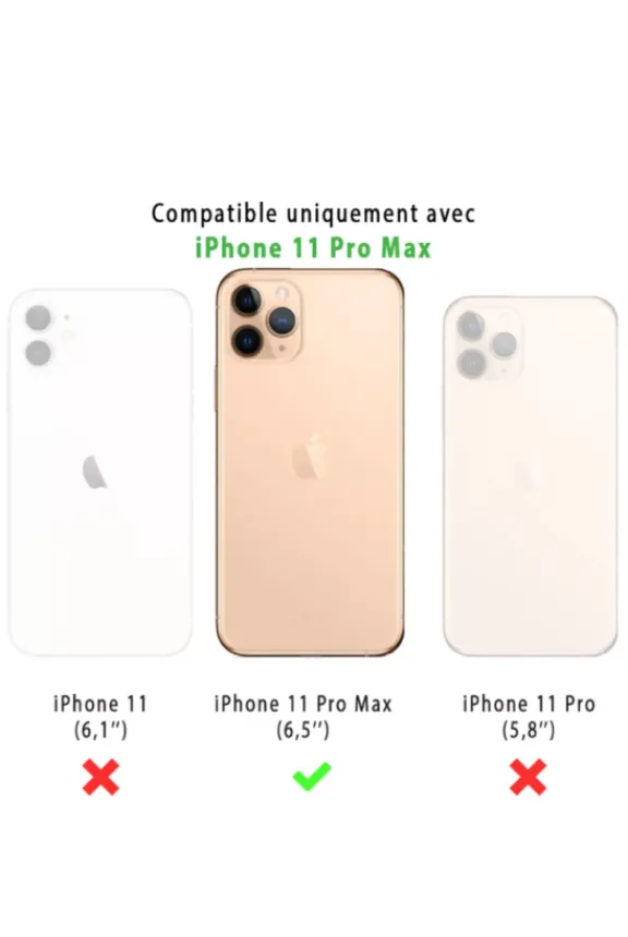 transparent_silicone_ring_2-3.webp La Coque Française Transparent Silicone Rings Shockproof Case - iPhone 11 Pro Max | Phone Accessories | Gifts