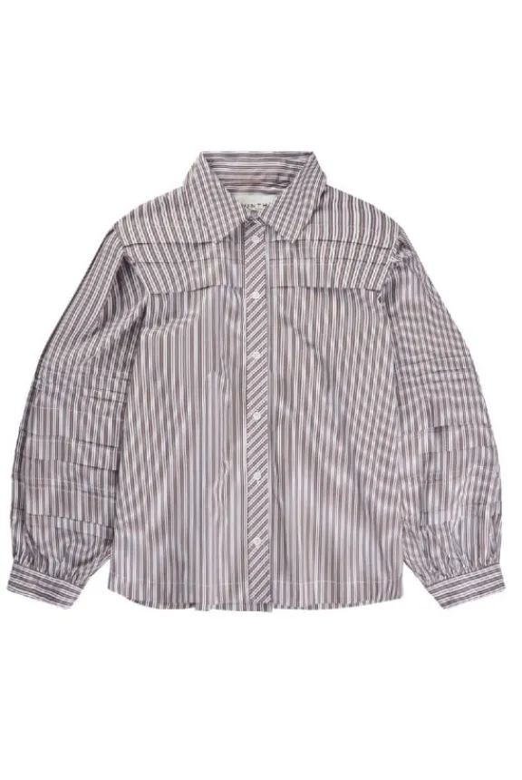 trudie_top__choco_3.webp Munthe Trudie Top - Choco | Shirts And Tops