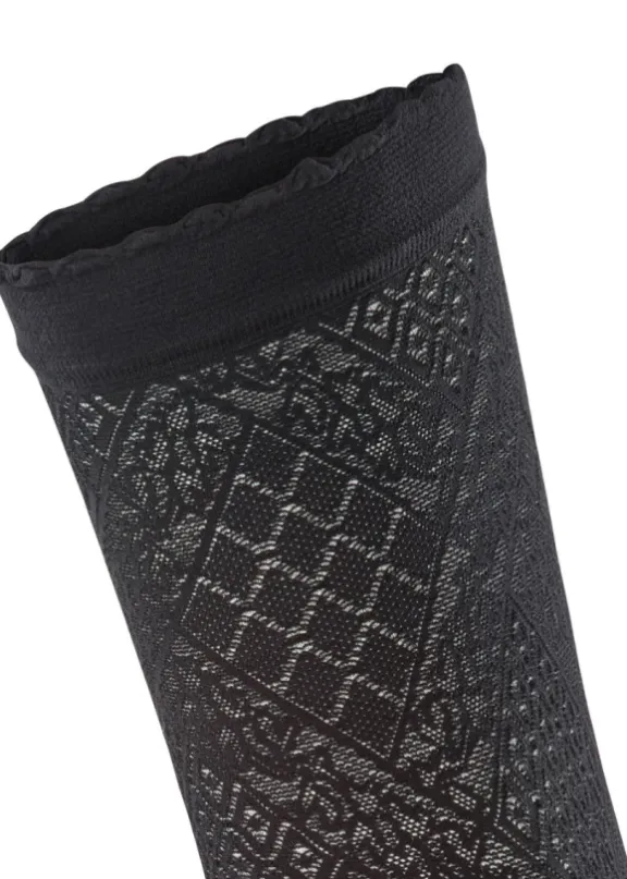 ultra_romantic__den_ankle_2.webp Falke Ultra Romantic 20 Den Anklets - Black | Hosiery