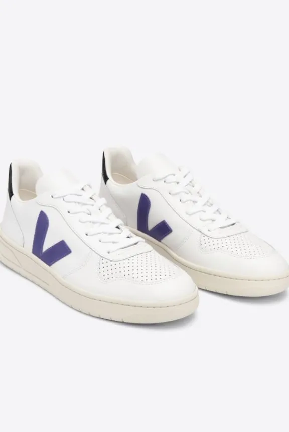 v_leather_trainers__white_5.webp Veja V-10 Leather Trainers - White Purple Black | Veja