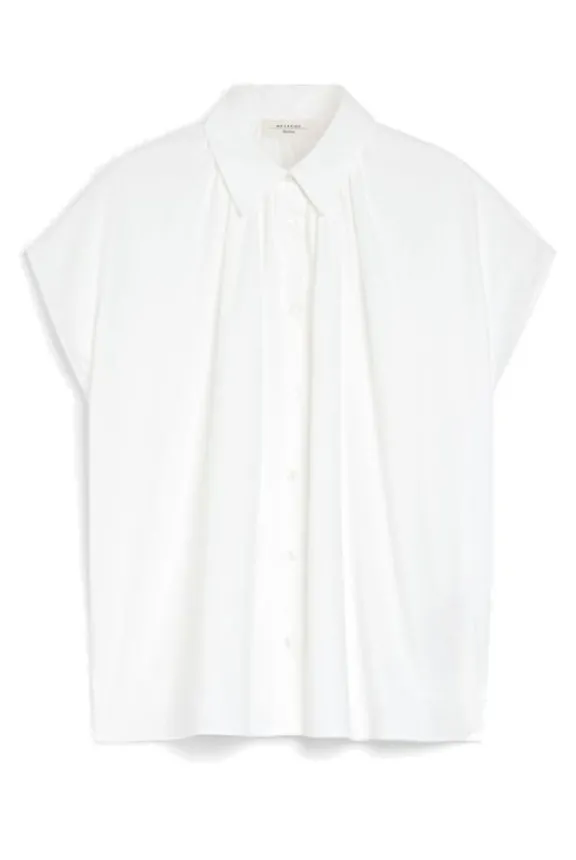 vallo_loosefitting_cotton_4.webp Weekend MaxMara Vallo Loose-Fitting Cotton Shirt -White | Shirts And Tops