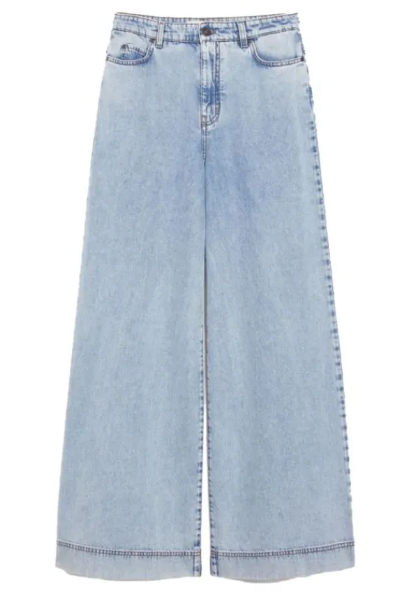 vega_wideleg_denim_jeans__5.webp Weekend MaxMara Vega Wide-Leg Denim Jeans - Navy Marble | Trousers And Playsuits | Jeans