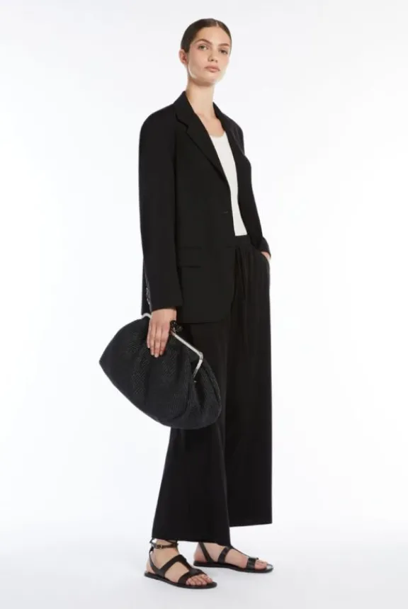 vigil_jersey_cropped_trou_5.webp Weekend MaxMara Vigil Jersey Cropped Trousers - Black | Trousers And Playsuits | Suits & Co-Ordinates