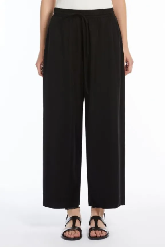 vigil_jersey_cropped_trou_6.webp Weekend MaxMara Vigil Jersey Cropped Trousers - Black | Trousers And Playsuits | Suits & Co-Ordinates