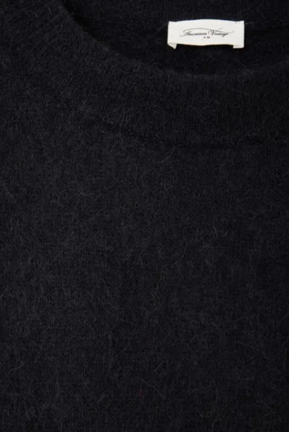 vitow_jumper__black_2.webp American Vintage Vitow Jumper - Black | Knitwear