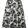 Stine Goya Voluminous Midi Skirt - Anemone Jacquard | Skirts