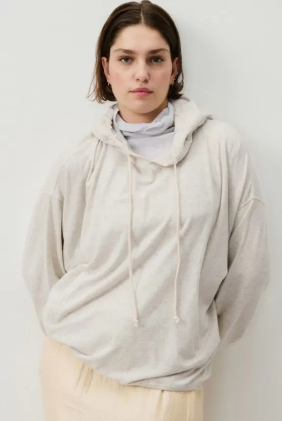 ypawood_hoodie__heather_g_2.webp American Vintage Ypawood Hoodie - Heather Grey | Suits & Co-Ordinates | Shirts And Tops